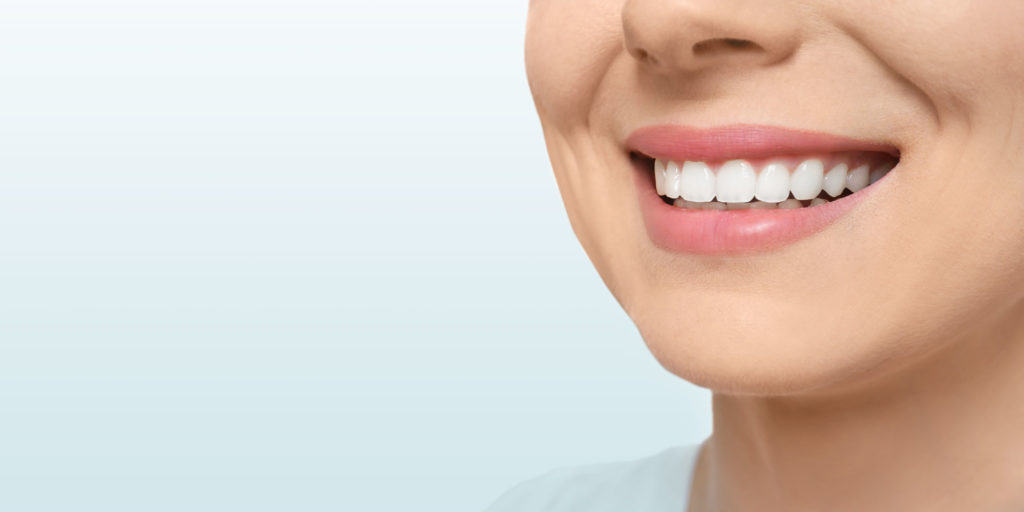 dental patient smiling