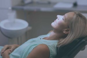 dental patient under iv sedation