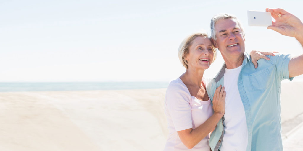 dental implants patient smiling