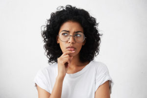 a dental implant patient curious about her options for dental sedation.